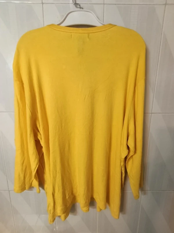 Ralph Lauren T-shirt ronde hals rits 3/4 mouw R1004 – photo 9